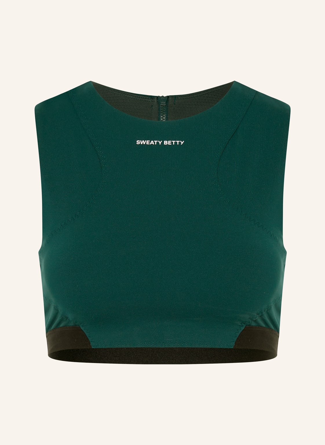 Sweaty Betty Cropped-Top Power Editorial gruen von Sweaty Betty