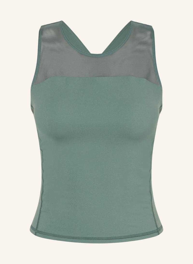 Sweaty Betty Cropped-Top Power Illusion gruen von Sweaty Betty