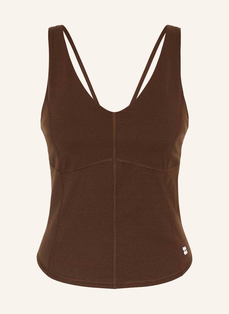 Sweaty Betty Tanktop Super Soft braun von Sweaty Betty