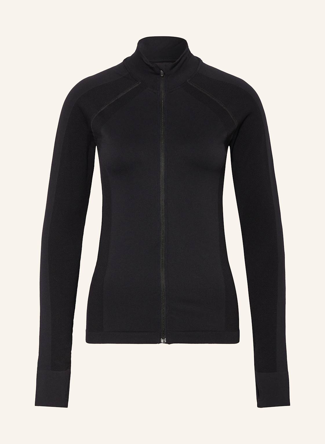 Sweaty Betty Trainingsjacke Athlete Seamless schwarz von Sweaty Betty