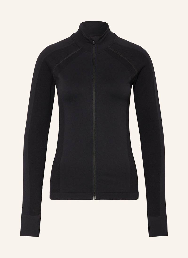 Sweaty Betty Trainingsjacke Athlete Seamless schwarz von Sweaty Betty