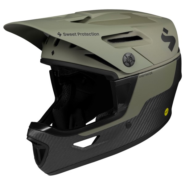 Sweet Protection - Arbitrator Mips Helmet - Velohelm Gr M/L - 56-59 cm schwarz von Sweet Protection