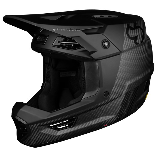 Sweet Protection - Fixer Carbon 2Vi Mips Helmet - Velohelm Gr L schwarz von Sweet Protection