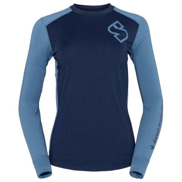 Sweet Protection - Women's Hunter L/S Jersey - Velotrikot Gr S blau von Sweet Protection