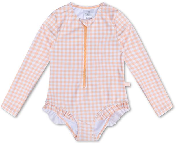 Swim Essentials Schwimmanzug Mädchen - apricot orange (Grösse: 62/68) von Swim Essentials