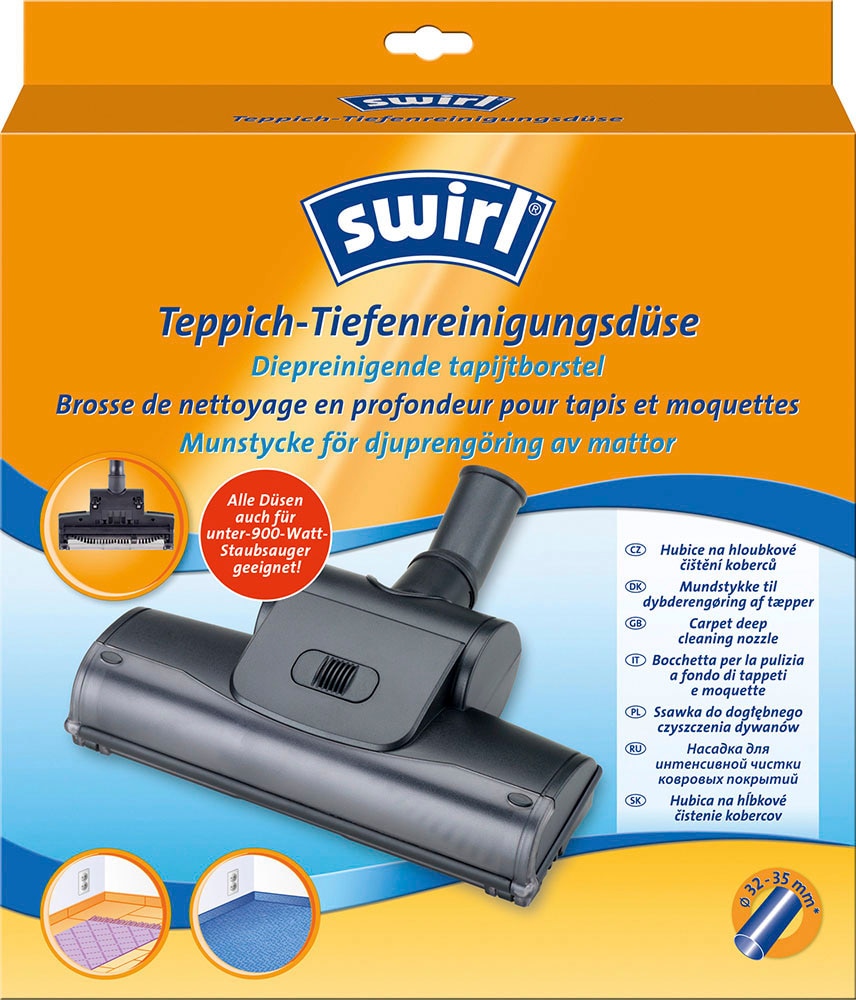 Swirl Bodendüse »Swirl® Teppich- Tiefenreinigungsdüse«, (Packung, 3 tlg.) von Swirl