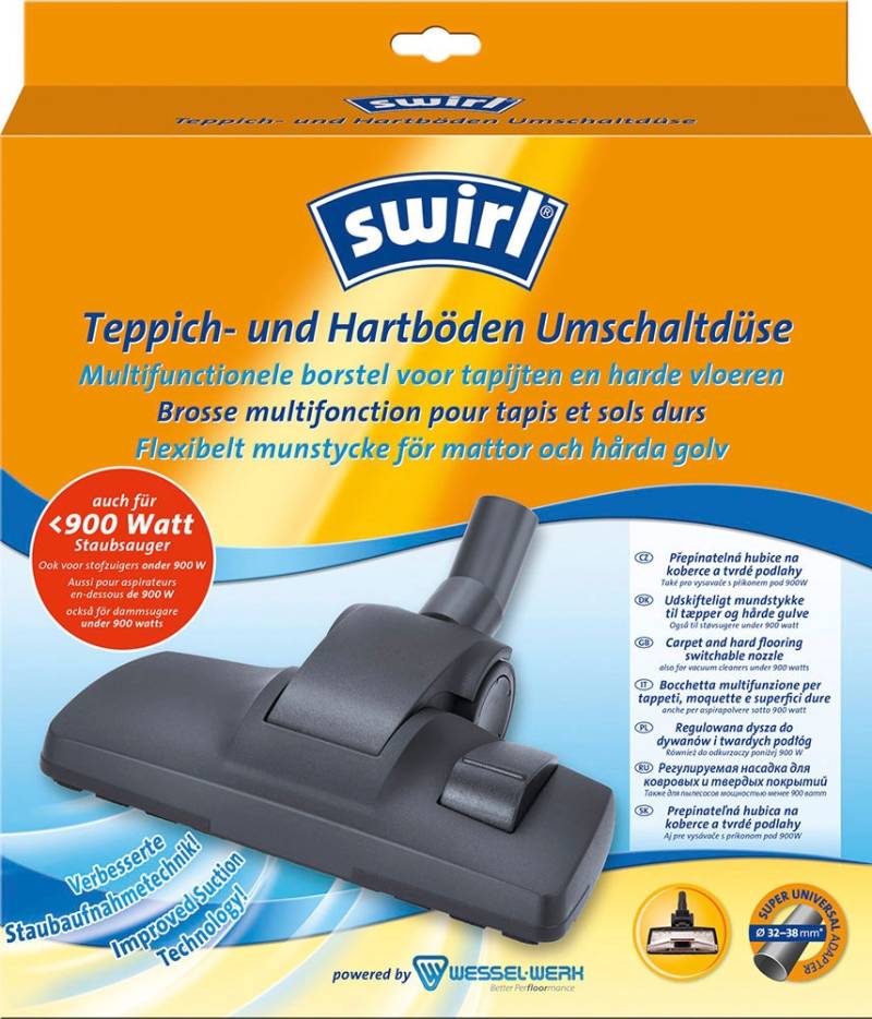 Swirl Bodendüse »Swirl® Teppich- und Hartboden Umschaltdüse«, (Packung, 2 tlg.) von Swirl