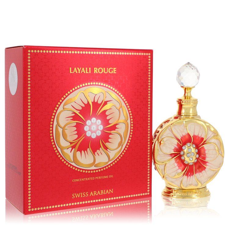 Layali Rouge by Swiss Arabian Perfume Oil 15ml von Swiss Arabian