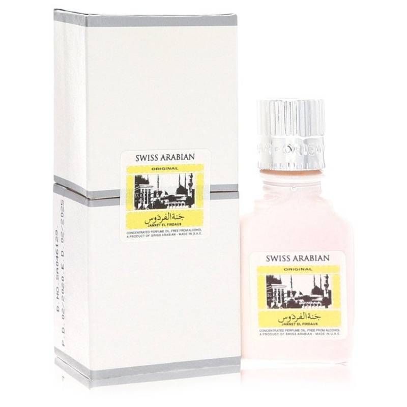 Swiss Arabian Jannet El Firdaus Concentrated Perfume Oil Free From Alcohol (Unisex White Attar) 9 ml von Swiss Arabian