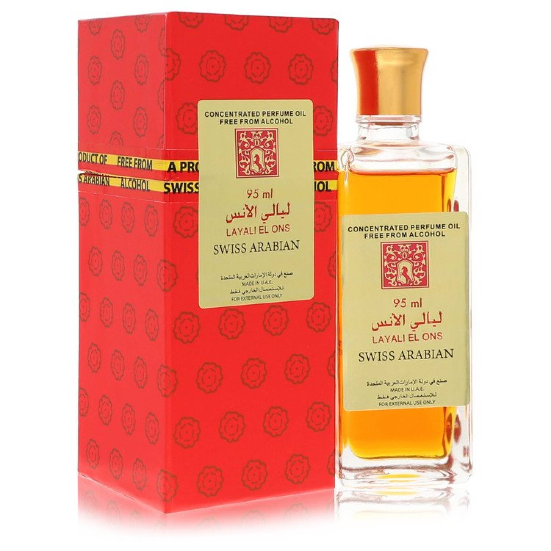 Swiss Arabian Layali El Ons Concentrated Perfume Oil Free From Alcohol 95 ml von Swiss Arabian