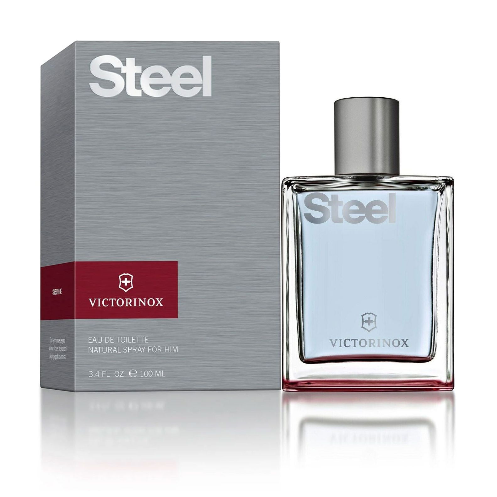 Victorinox Steel Eau de Toilette 100ml Victorinox Steel Eau de Toilette 100ml von Victorinox