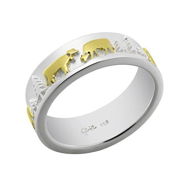 Ring Damen Silber 58 von Swiss Edelweiss