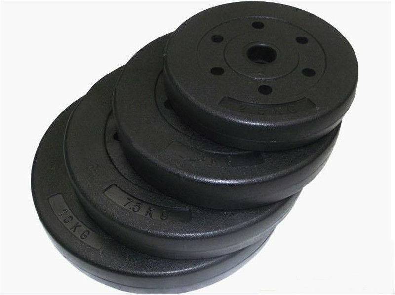 50kg 4x10kg, 2x 5kg Hantelscheiben Pro Supergrip Eisen-Zement Gewichte von World Gym! von Gym Universe