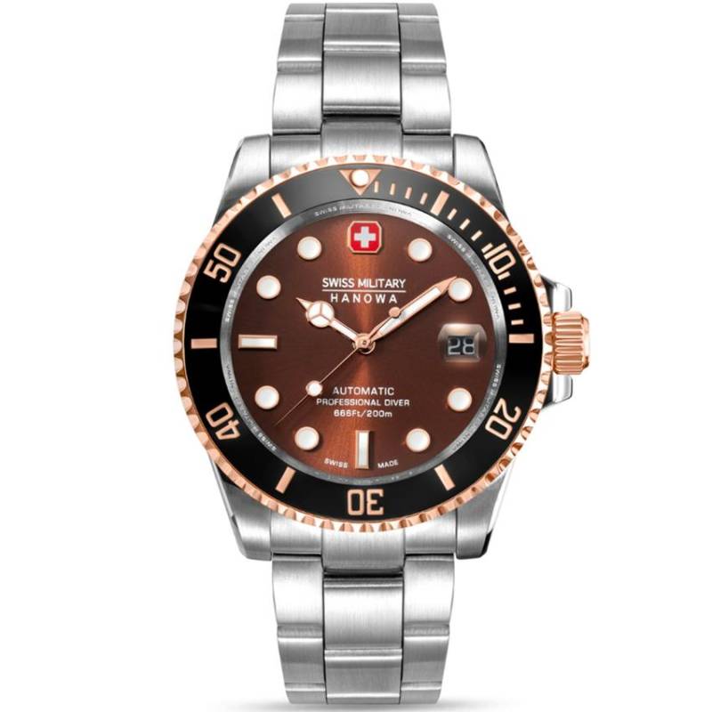Swiss Military Hanowa SMWGL0006360 Sealord Automatik Herrenuhr von Swiss Military Hanowa