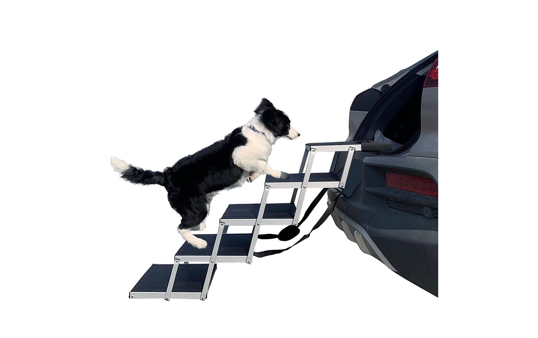 SwissPet Haustiertreppe »Swisspet Aluminium Hundetreppe 5 Stufen«