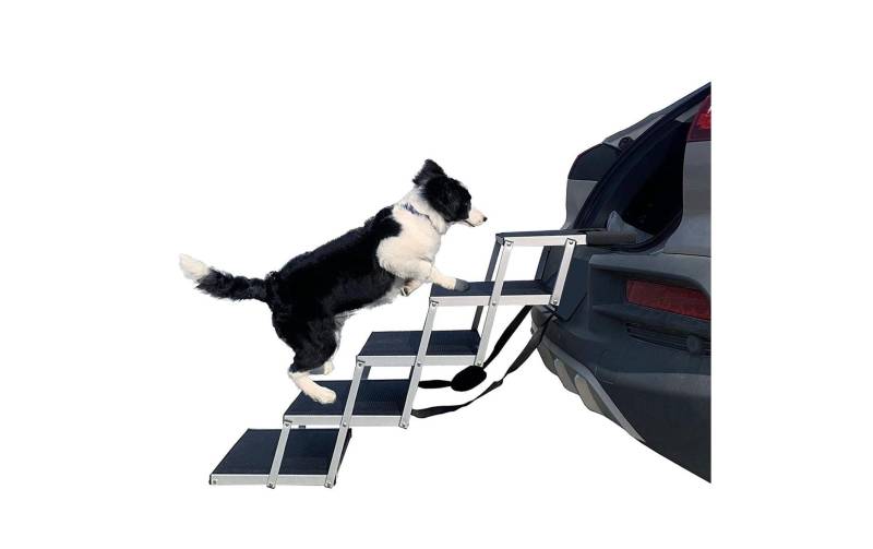 SwissPet Haustiertreppe »Swisspet Aluminium Hundetreppe 5 Stufen« von SwissPet