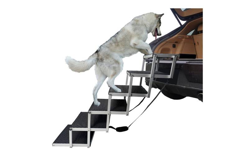 SwissPet Haustiertreppe »Swisspet Aluminium Hundetreppe 6 Stufen« von SwissPet