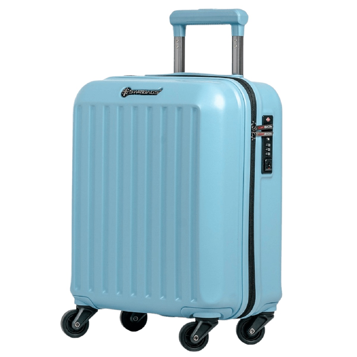 Cosmos NG - Underseat Trolley in Pastelblau von Swissbags