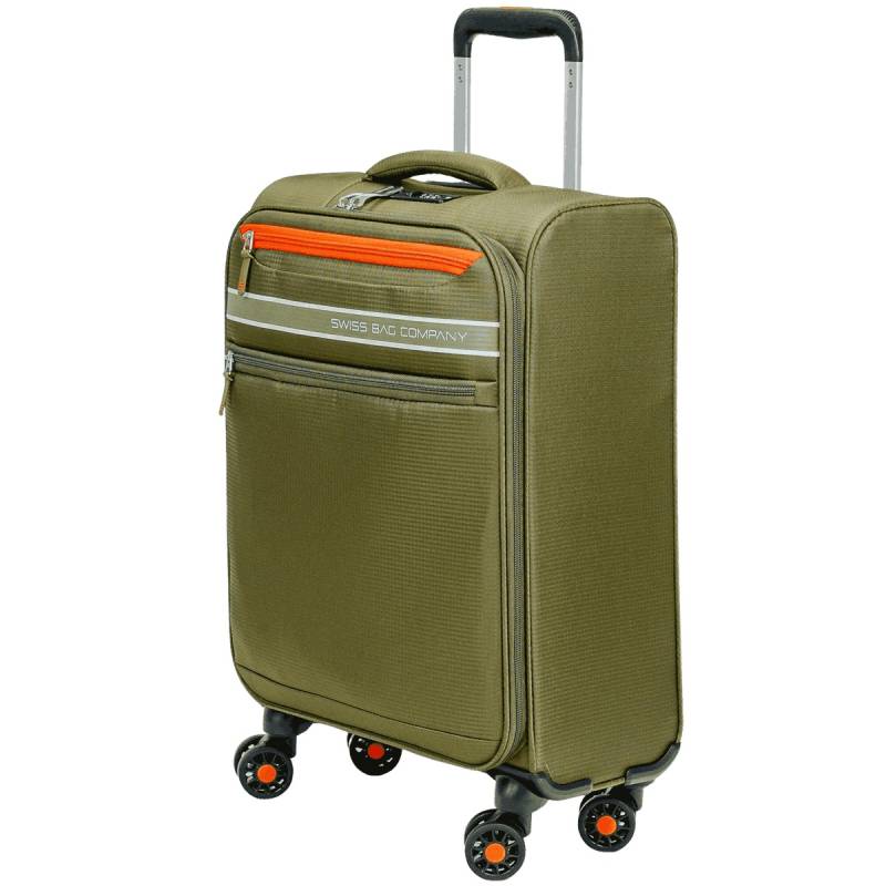 Ohio - Handgepäck Trolley Erweiterbar in Olive von Swissbags