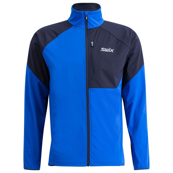 Swix - Focus Wind Jacket - Langlaufjacke Gr L;M;S;XL;XXL blau;grau von Swix