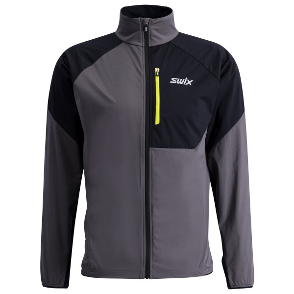 Swix - Focus Wind Jacket - Langlaufjacke Gr L grau von Swix