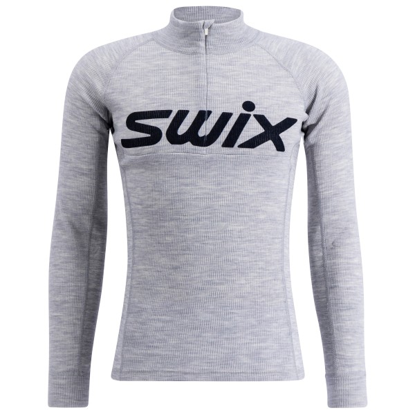 Swix - RaceX Merino Half Zip - Merinounterwäsche Gr L grau von Swix