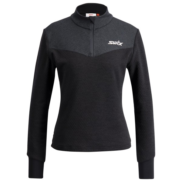 Swix - Women's Nordic Midlayer Half Zip - Funktionsshirt Gr L schwarz von Swix