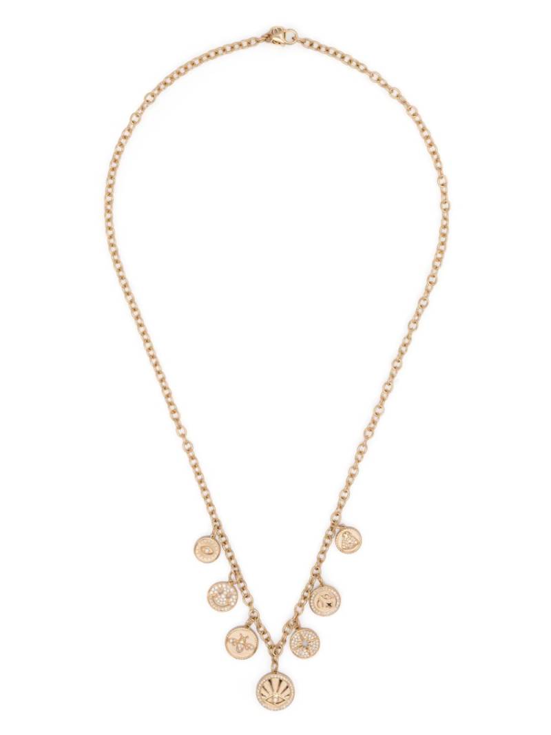 Sydney Evan 14K yellow gold diamond necklace von Sydney Evan