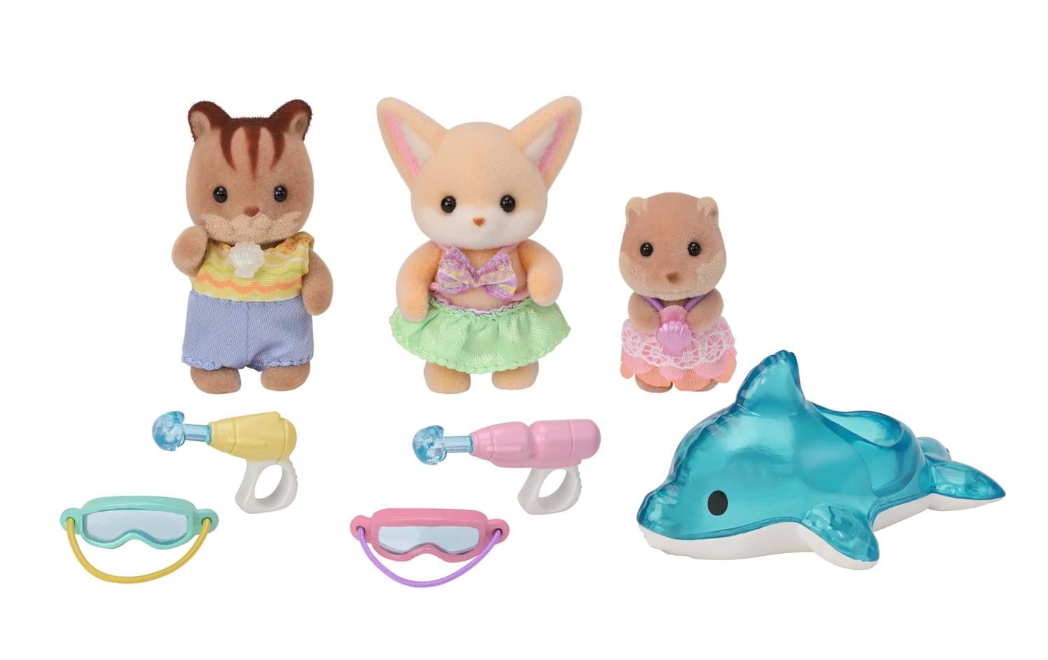 Sylvanian Families Spielfigur »Erlebniskindergarten Freunde Poolspass« von Sylvanian Families