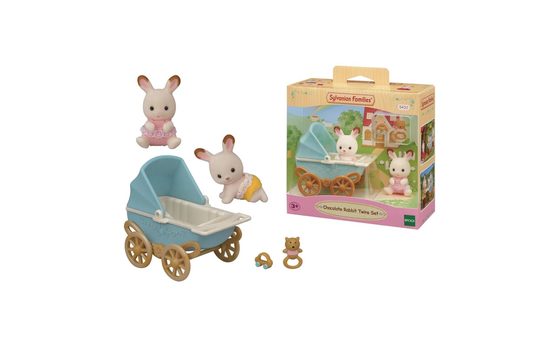 Sylvanian Families Spielfigur »Schokoladenhasen Zwillingsset« von Sylvanian Families