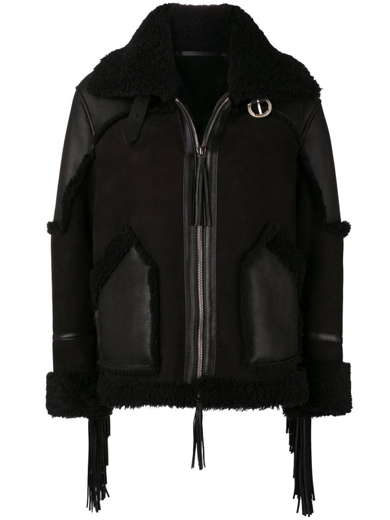 Sylvie Schimmel shearling jacket - Black von Sylvie Schimmel