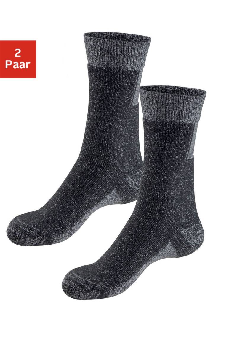 H.I.S Wandersocken, (Packung, 2 Paar), mit extra Stützfunktion und Polsterung von H.I.S