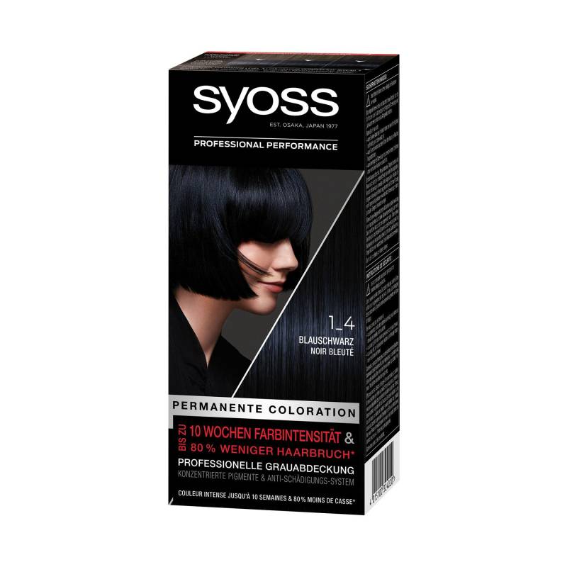 Baseline Permanente Coloration Damen Blauschwarz - #MIX#N0399/115ML von syoss