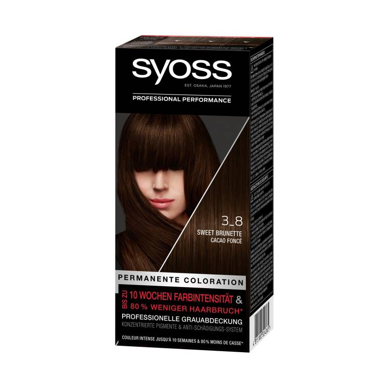 Baseline Permanente Coloration Damen Sweet Brunette - #MIX#N0399/115ML von syoss