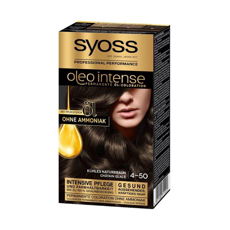 Oleo Intense, Permanente Öl-coloration Damen Kühles Naturbraun - ONE SIZE von syoss