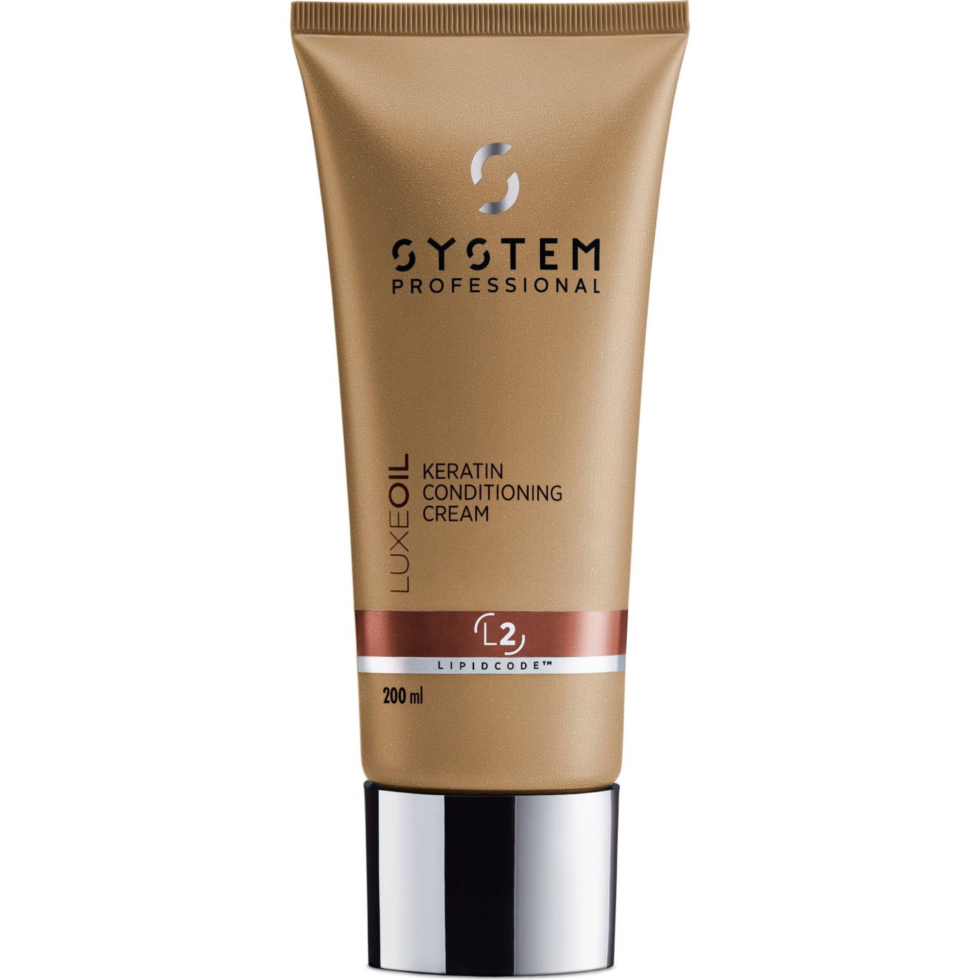 System Professional L2 Luxe Oil Keratin Conditioning Cream 200ml von System Professional