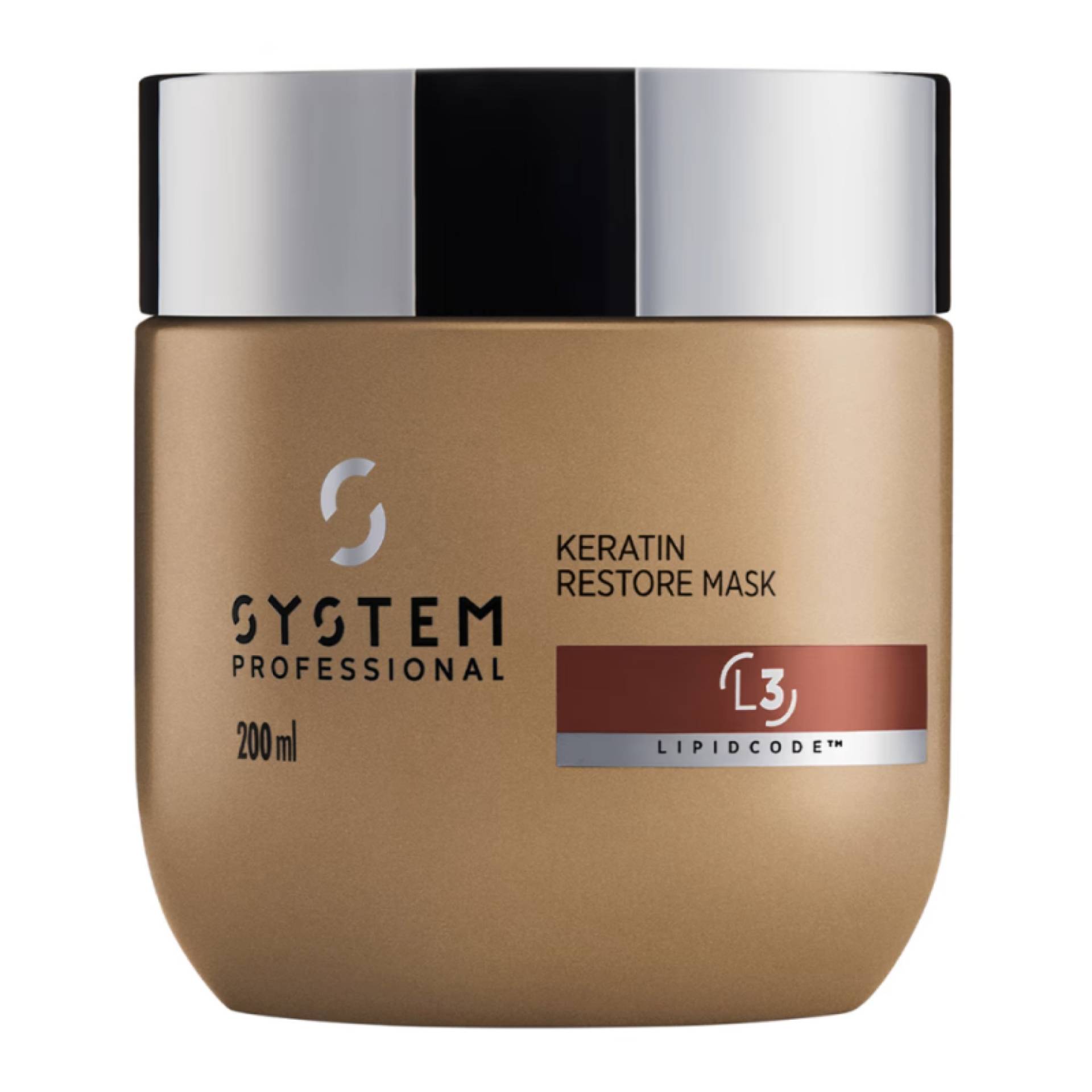 System Professional L3 Luxe Oil Keratin Restore Mask 200ml von System Professional