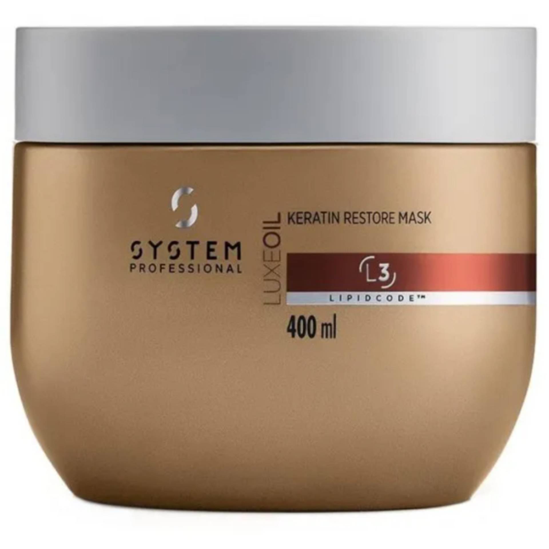 System Professional L3 Luxe Oil Keratin Restore Mask 400ml von System Professional