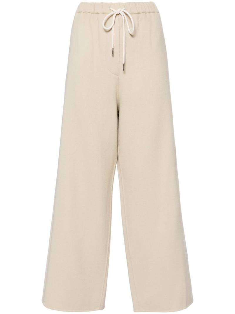 System double faced string wide pants - Neutrals von System