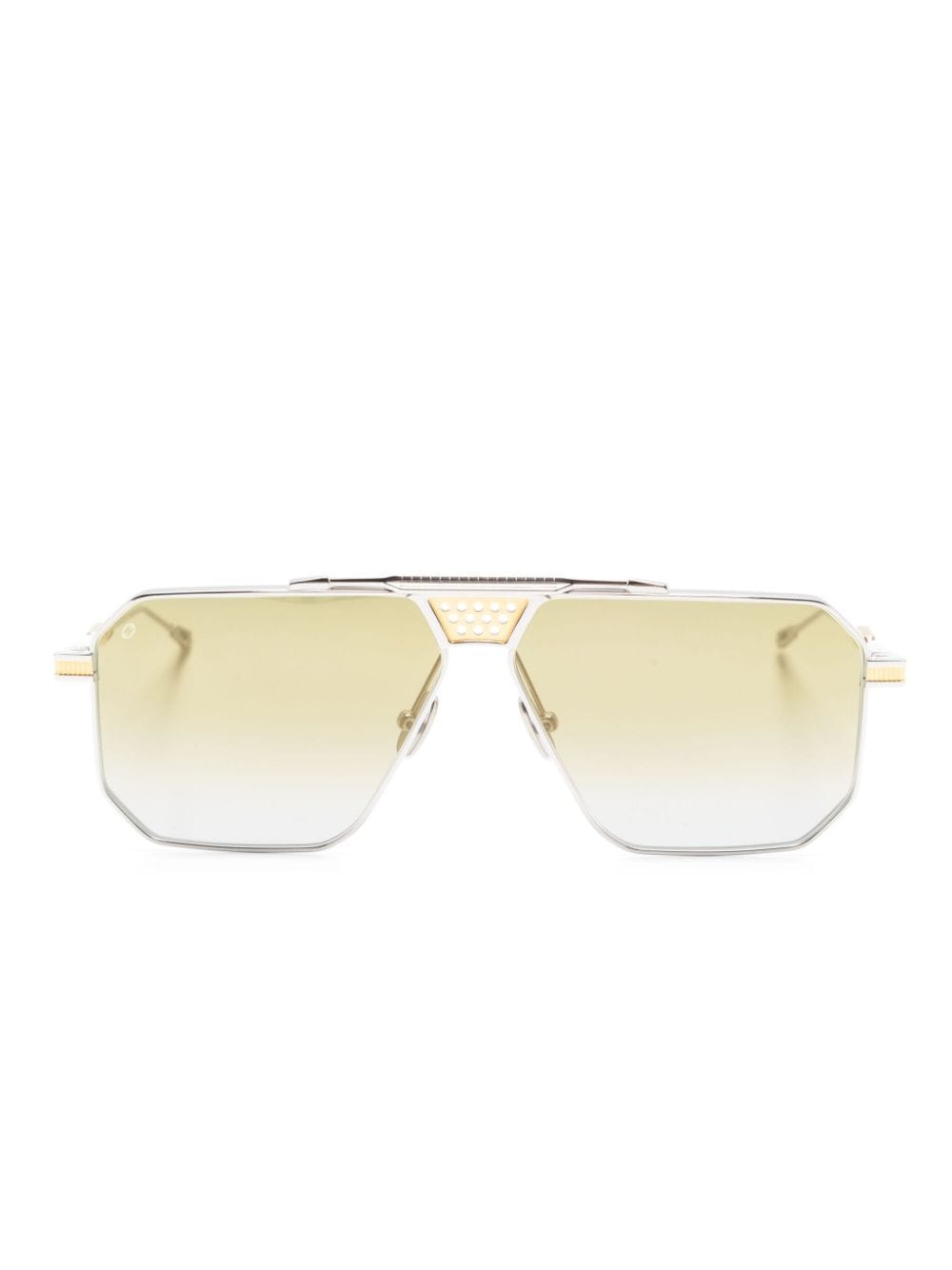 T Henri Eyewear square-frame gradient-lenses sunglasses - Metallic von T Henri Eyewear