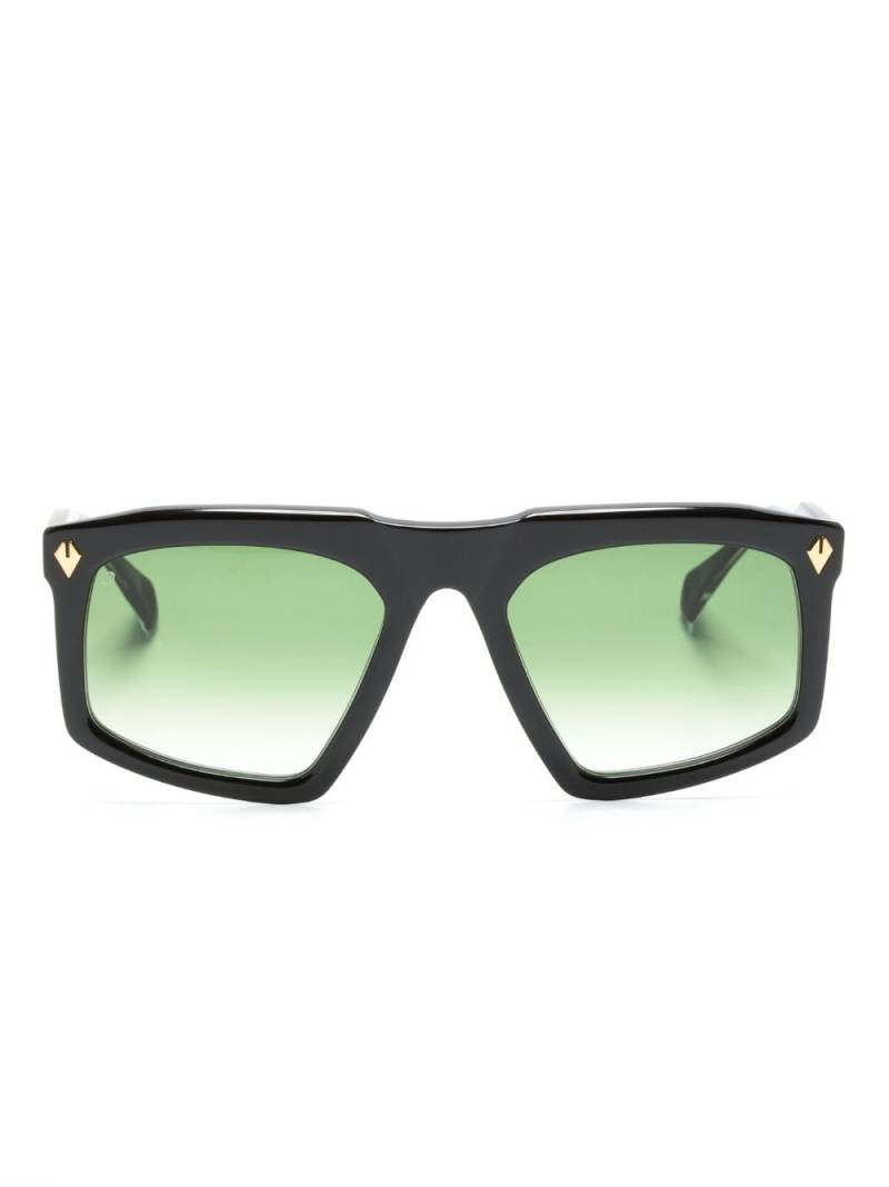 T Henri Eyewear square-frame gradient sunglasses - Black von T Henri Eyewear