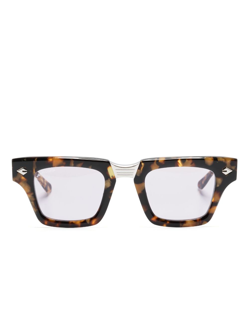 T Henri Eyewear square-frame tinted sunglasses - Brown von T Henri Eyewear