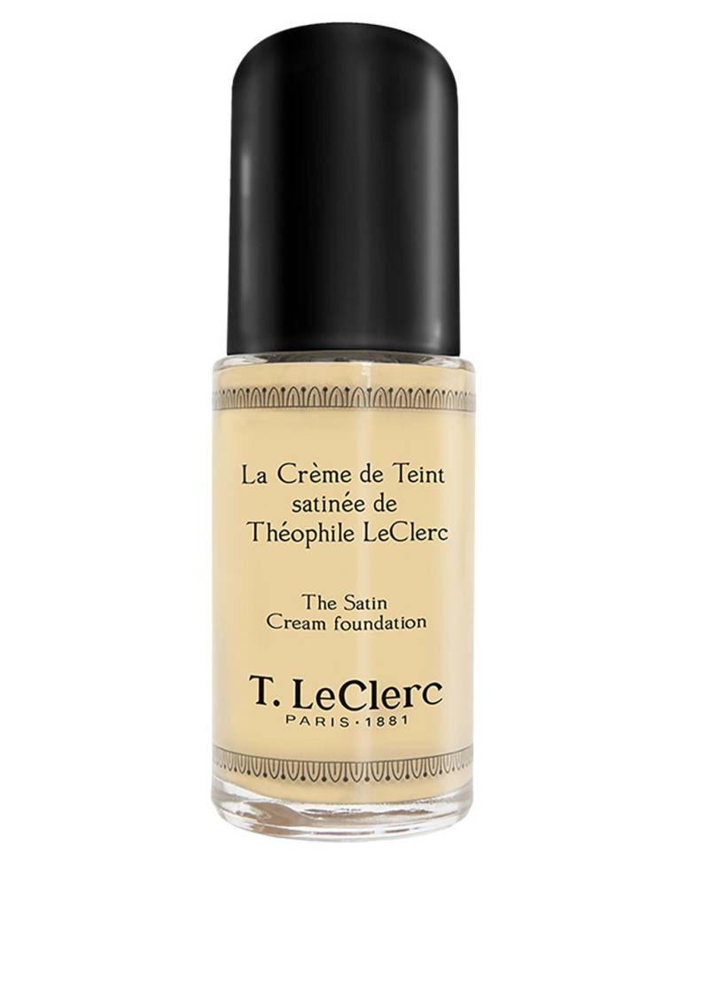 Foundation Satin Cream Foundation Damen  Ivoire Satiné 30ml von T. Leclerc