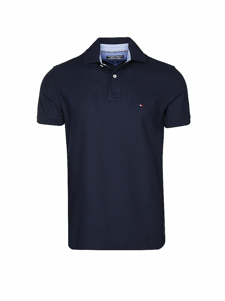 TOMMY HILFIGER Poloshirt Regular Fit PERFORMANCE blau | XXL von Tommy Hilfiger