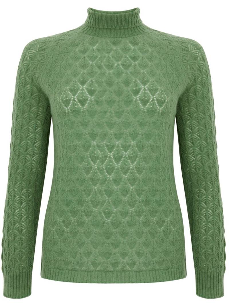 TABARONI CASHMERE cashmere jumper - Green von TABARONI CASHMERE