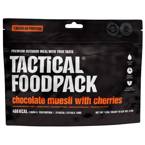 TACTICAL FOODPACK - Chocolate Muesli With Cherries Gr 125 g von TACTICAL FOODPACK