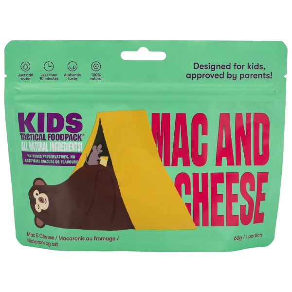 TACTICAL FOODPACK - Kids Mac and Cheese Gr 60 g von TACTICAL FOODPACK