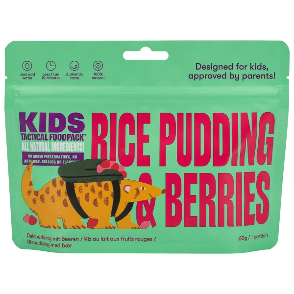 TACTICAL FOODPACK - Kids Rice Pudding with Berries Gr 60 g von TACTICAL FOODPACK