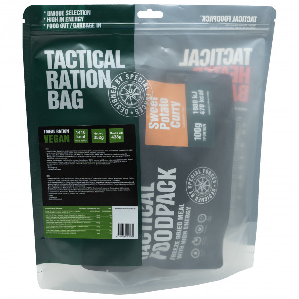 TACTICAL FOODPACK - Ration Vegan 1 Meal Gr 352 g von TACTICAL FOODPACK