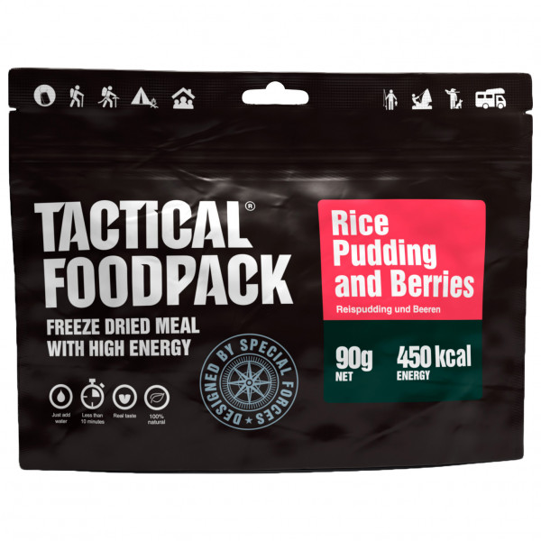 TACTICAL FOODPACK - Rice Pudding and Berries Gr 90 g TACTICAL FOODPACK - Rice Pudding and Berries Gr 90 g von TACTICAL FOODPACK